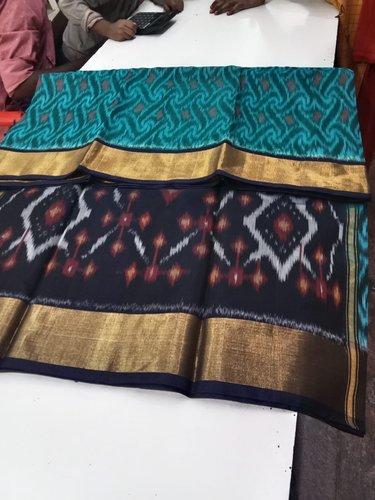 COTTON X KORA SILK TIE DYE SAREES CHINNLAPATTI
